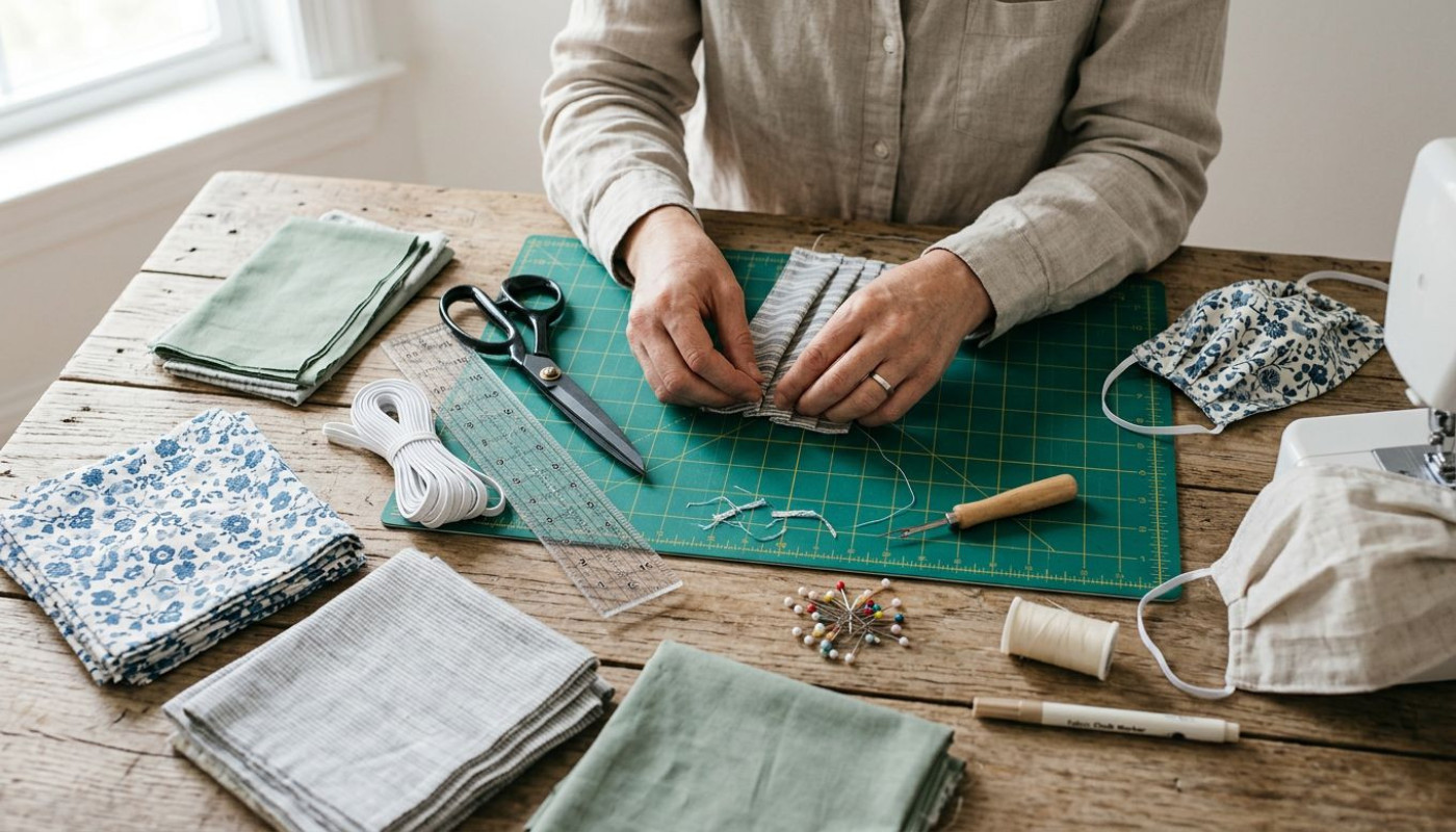 Santé - Fabrication maison de masques en tissu : guide étape par étape